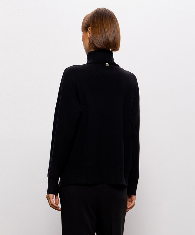 Twinset Черный гольф с пайетками 262AT3100 изображение 4
