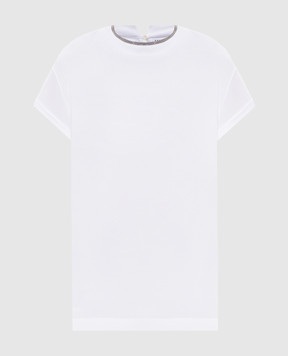 Brunello Cucinelli Белая футболка M0T18BD200