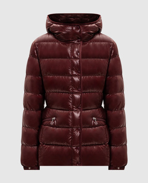 Moncler Бордовый пуховик Barante L20931A00143597Z8
