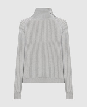 Allude Светр з вовни та кашеміру з блискавкою 26517621