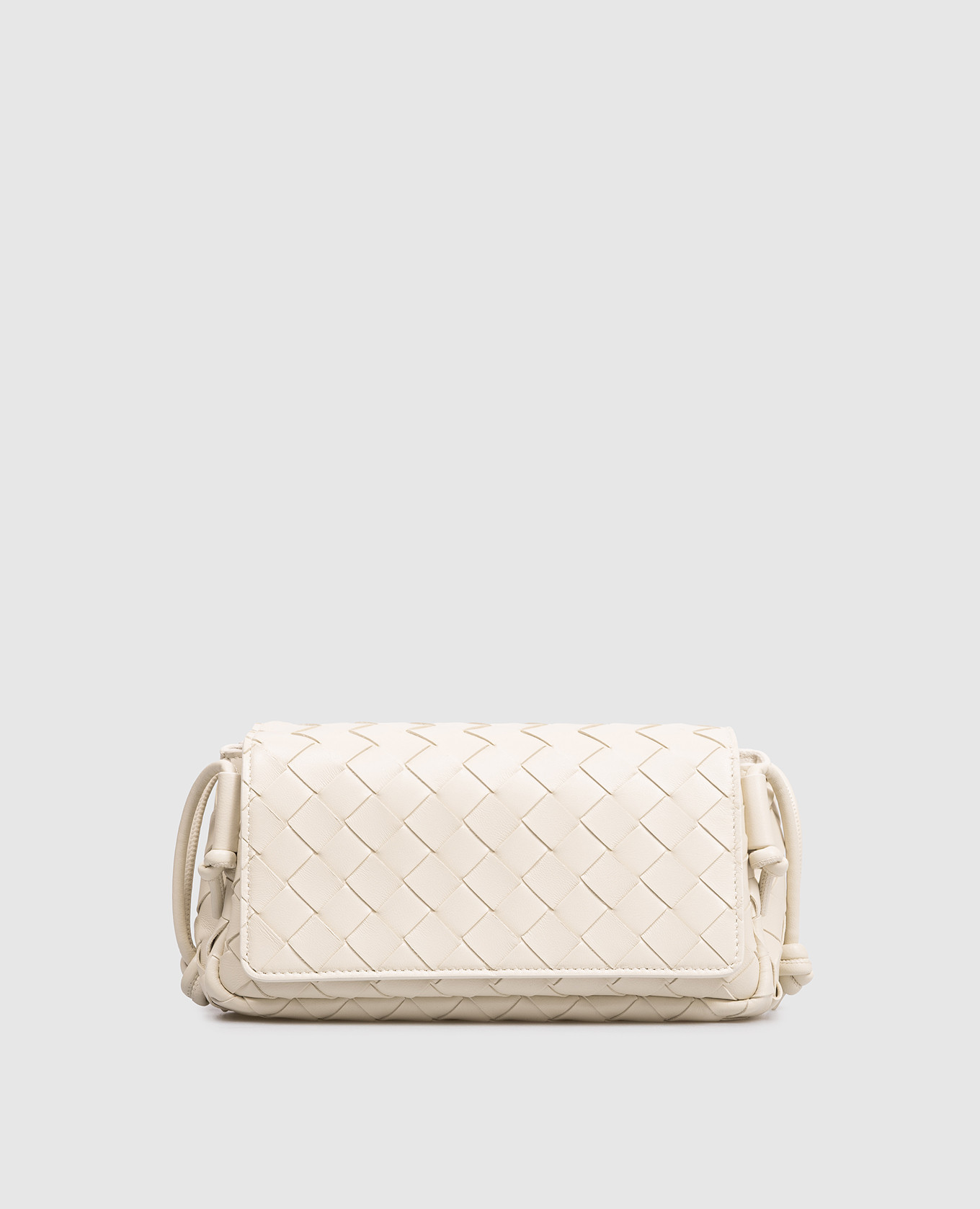 

Бежевая кожаная сумка кросс-боди Notturno, Бежевый, Сумки через плечо