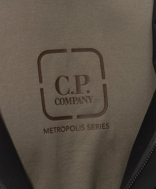 C.P. Company Metropolis Футболка Metropolis Series кольору хакі LTS013A006370W зображення 5