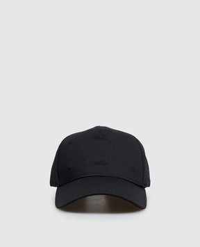 Heliot Emil Чорна кепка STEMMA 16145