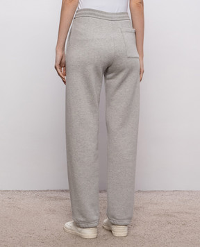 Victoria Beckham Сірі меланжеві джогери Jules 1326JTR007528A
