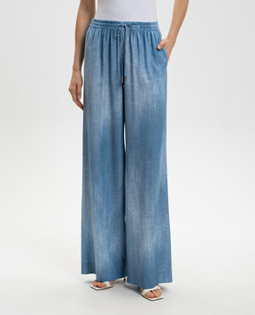 Ermanno Scervino Блакитні штани D482P355EMY