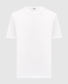 CAPOBIANCO Біла футболка з нашивкою 20M660MK00