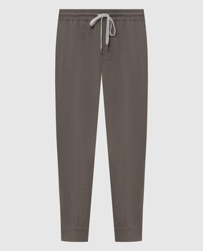 Brunello Cucinelli Сірі джогери з кашеміром M2219209G