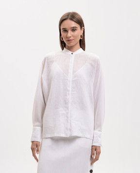 Max Mara Біла сорочка з рамі MSTBALDI