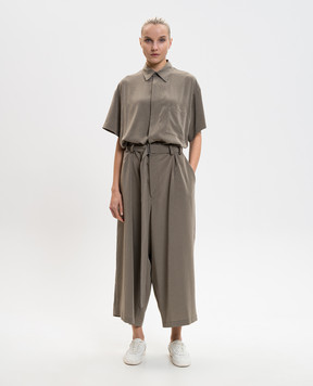 Y`S Yamamoto Комбинезон цвета хаки YQD15500