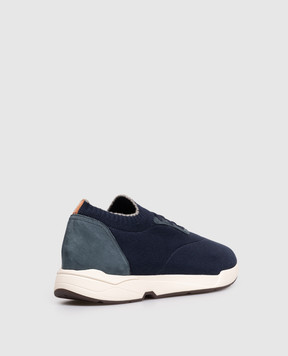 Enrico Mandelli Сині комбіновані кросівки River RIVIER5707