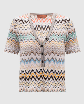 Missoni Топ кольору айворі у візерунок DS26SN1NBR015B