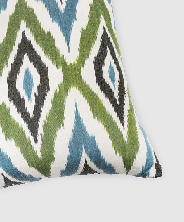 Les Ottomans Декоративная двусторонняя подушка из бархатного шелка с принтом VE5850X50DS изображение 2