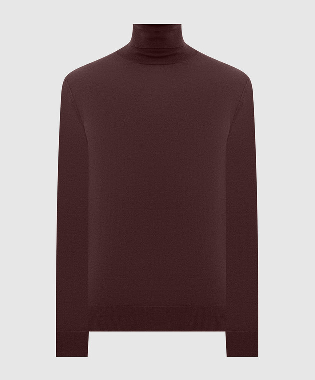 Dolce&Gabbana Бордовий гольф з кашеміру GXW05TJBW1W