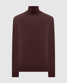 Dolce&Gabbana Бордовий гольф з кашеміру GXW05TJBW1W