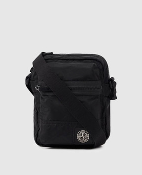 Stone Island Черная сумка с нашивкой логотипа L2S159200015S0251