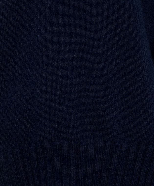 Twinset Синій светр з кашеміру 262TT3392 зображення 5