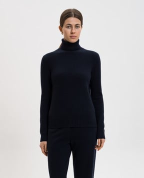 Loro Piana Синий свитер Parksville с кашемиром FAM9052sh