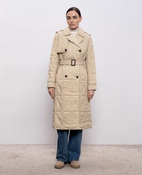 Mackage Бежевий стьобаний тренч Mavis MAVIS