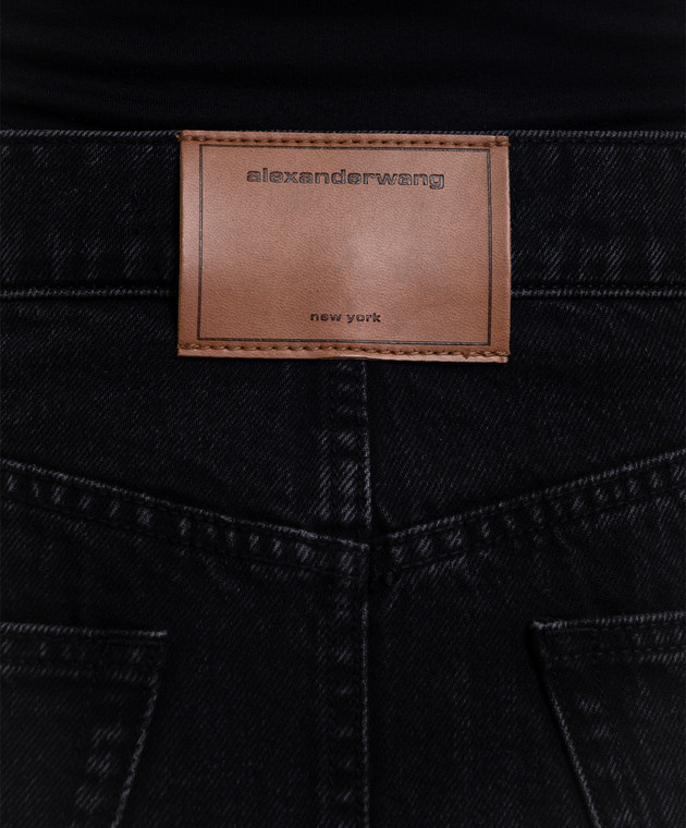 Alexander Wang Чорна джинсова спідниця міні 4DC4265907 зображення 5