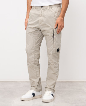 C.P. Company Сірі штани з патчем логотипа MPA129A005991G