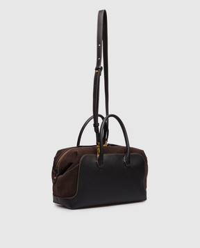 Gianni Chiarini Шкіряна сумка-боулер Gemma BS12241COMMGRNCM