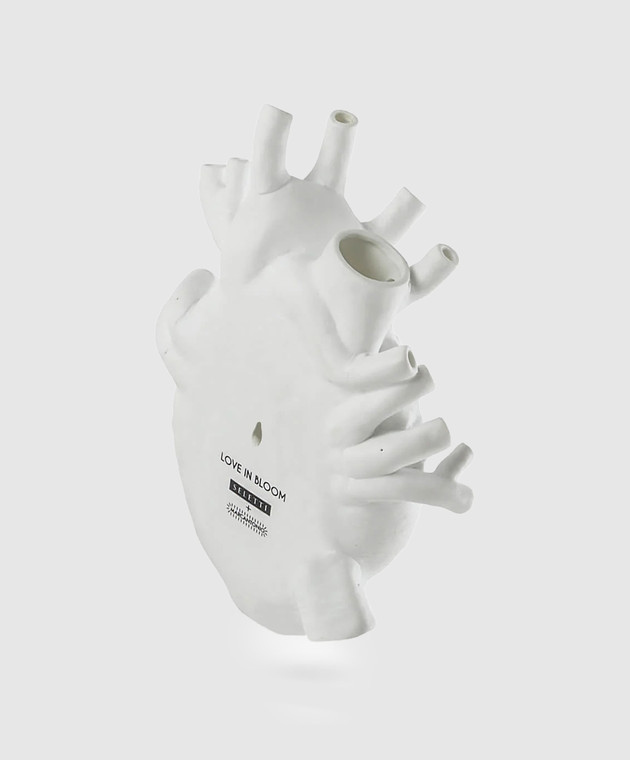 SELETTI Біла ваза Love in Bloom 09924 зображення 3