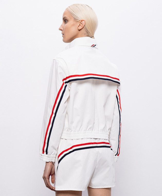 Thom Browne Белая спортивная куртка FBC963UF1066 изображение 4