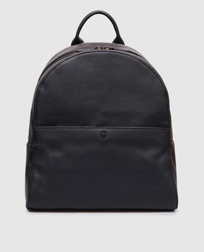Gianni Chiarini Синій шкіряний рюкзак ZNUB20635GRNCRV