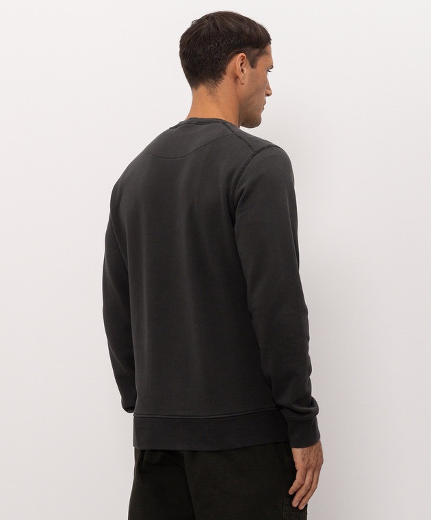 Stone Island Серый свитшот с патчем логотипа L2S156100060S0051 изображение 4