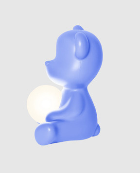 Qeeboo Блакитна настільна лампа Teddy Girl 25001LB