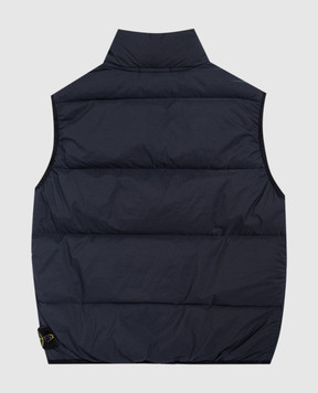 Stone Island Дитячий синій пуховий жилет L2S16G100001S00281012