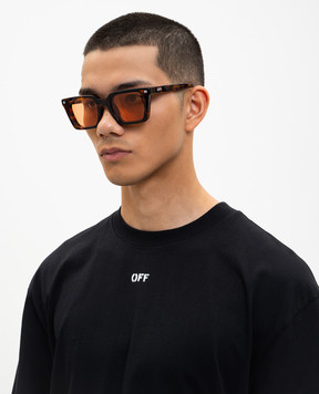 Off-White Коричневі сонцезахисні окуляри Reno OW10046D2051