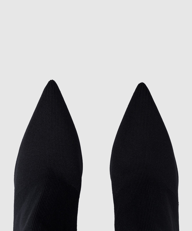 Balmain Черные ботильоны HN1TE202TKNI изображение 4