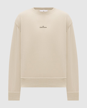 Stone Island Бежевый свитшот с принтом логотипа L2S156100039S0477