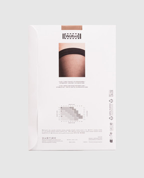 Wolford Панчохи бежевого кольору INDIVIDUAL 10 den 21663
