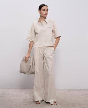 Peserico Бежеві штани з логотипом A0460201979