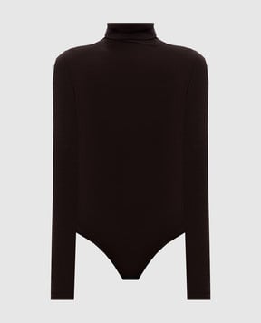 Wolford Коричневый боди 75084