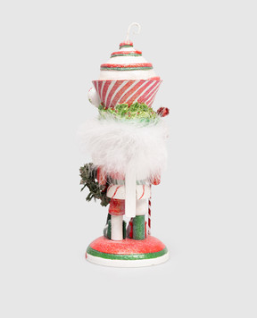 Kurt Adler Червона статуетка Hollywood Cupcake Swirt Hat-Nutcrackers HA0606