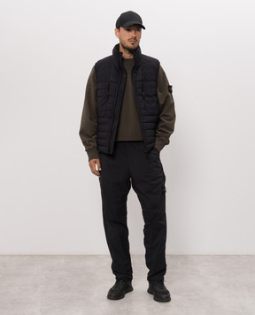 Stone Island Черные брюки с патчем логотипа L2S153100017S0474
