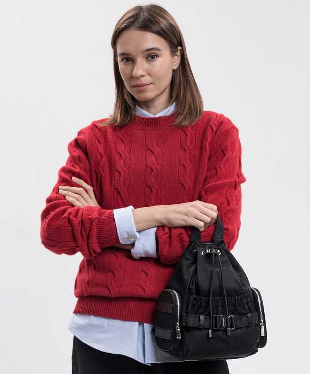 Off-White Черный рюкзак Urban OWWNB02F26FB01 изображение 2
