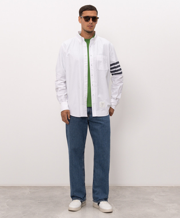 Thom Browne Біла сорочка OXFORD MWL272AF1211 зображення 2