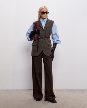 Brunello Cucinelli Жилет с шерстью в узор MG5667253