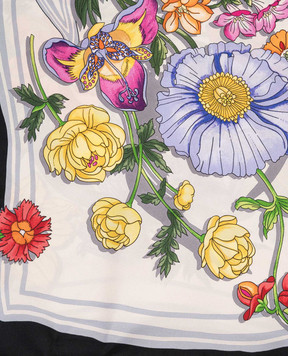 MANTERO 1902 Хустка Petals & Pies із шовку 0904F0030G56414