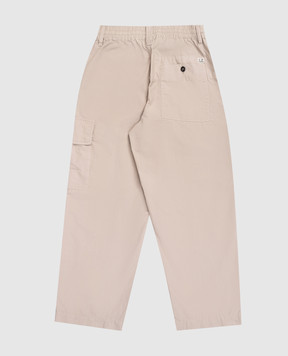 C.P. Company Дитячі сірі штани з патчем логотипа CUP014LLC051014