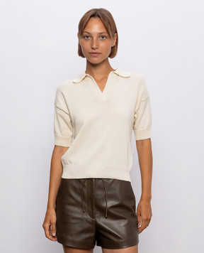 Max Mara Weekend Поло ALBERO кольору айворі WKDALBERO