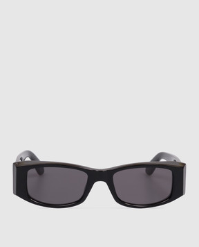 Palm Angels Черные очки Wister с принтом логотипа PA1031010751