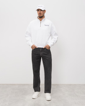 Sporty & Rich Белый свитшот с вышивкой логотипа ST09875325WH01