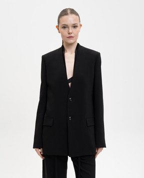 Ann Demeulemeester Черный жакет Joli B0013753FA558