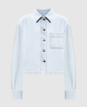 Off-White Блакитна джинсова сорочка 2YD013F25DEN002