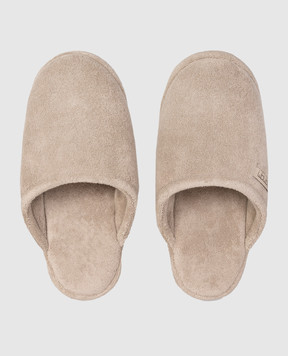 Hamam Бежеві махрові домашні капці Olympia OLYMPIAORGANICSLIPPERS